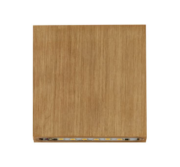Kirra Solid Bronze Outdoor Up and Down LED Wall Light