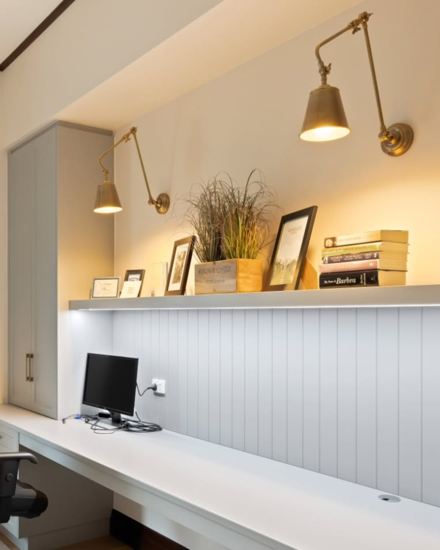 Crown in Californian Bungalow Home Office