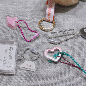 Silicon ball chain/carabiner protectors (10/set) Silicon ball chain/carabiner protectors (10/set)