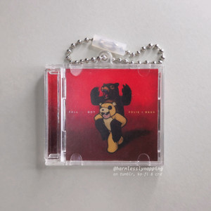 Fall Out Boy's Folie à Deux CD keychain Fall Out Boy's Folie à Deux CD keychain