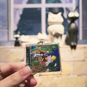Kiki's Delivery Service OST CD keychain Kiki's Delivery Service OST CD keychain
