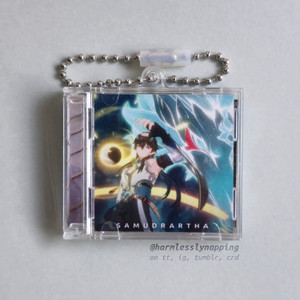 Star Rail's Samudrartha single CD keychain Star Rail's Samudrartha single CD keychain