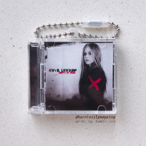 Avril Lavigne's Under My Skin CD keychain Avril Lavigne's Under My Skin CD keychain