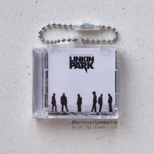 Linkin' Park's Minutes To Midnight CD keychain Linkin' Park's Minutes To Midnight CD keychain