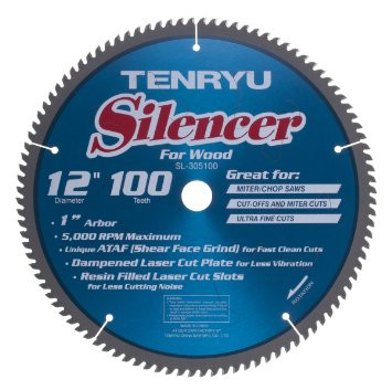 12" 100th Silencer Wood Blade