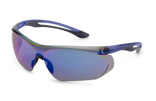 Parallax Blue Mirror Safety Glasses