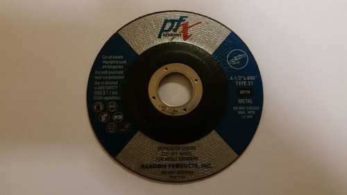 4 1/2 x .040 x 7/8" T-27 Cutting Wheel