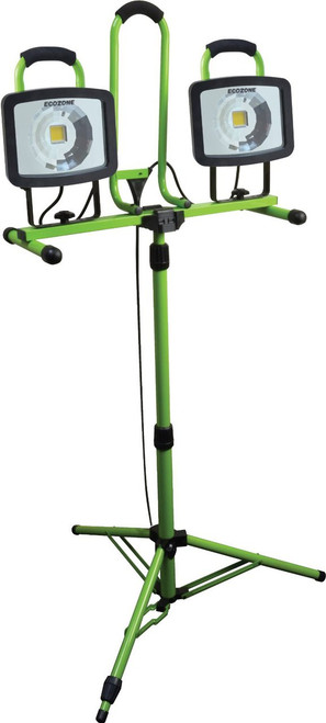 92-watt Twin Head Telescoping Tripod Array LED Work Light 