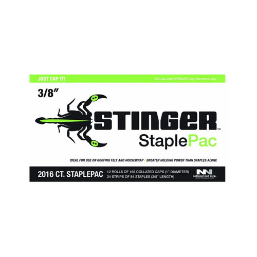 5/8 Stinger Cap Staples (2000cnt)