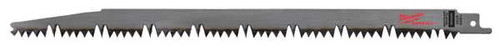 12" x 5tpi Milwaukee Carbide Blades (5pk)