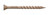 #10x2 1/2" Quik Drive Tan Deck Screws T25 (1,000/bx)
