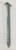 #8 x 2 1/2 Square Round Washer Head Coarse Thread Zinc Wood Screw (2,000/ box)
