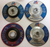 4 1/2 x 1/4 x 5/8"-11 T-27 Depressed Center Grinding Wheel
