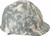Digital Camo Hard Hat (Front Brim)