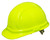 Neon 6-pnt. Ratchet Hard Hat