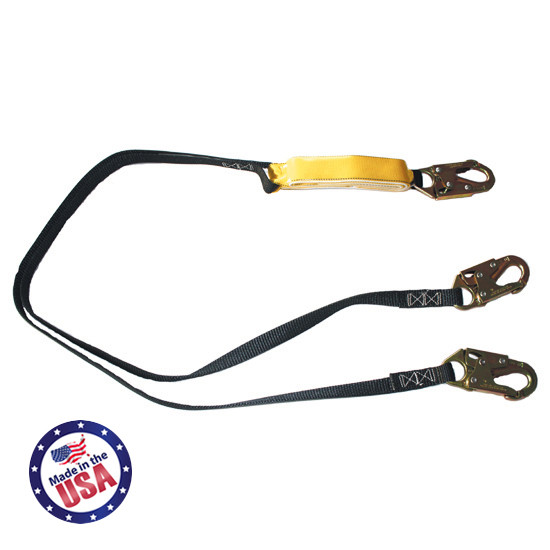Dual-Leg Energy Absorbing Lanyard