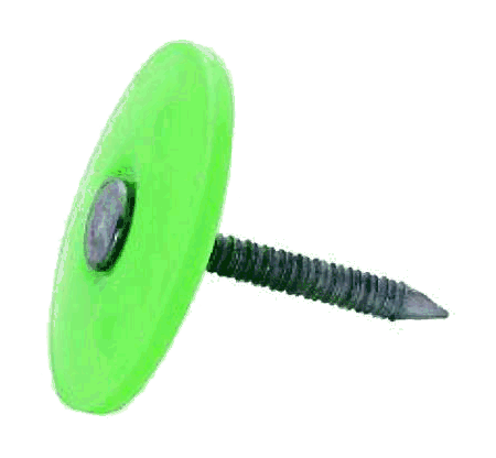 1 1/2" Plastic Cap Nails (2000 count) - 135093