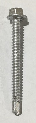 #14 x 2 1/2 Hex Washer Head Dagger-Guard Self-Drilling Screw