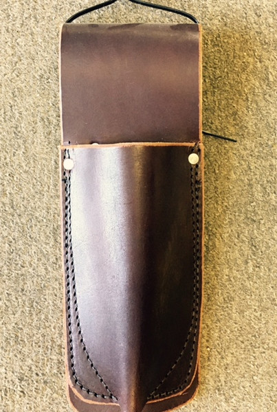 Amish Leather Snip Holder (3" Belt)