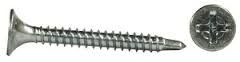 #8 x 3" Phillips Bugle Head Zinc Self-Drill Screws (2,000/box)