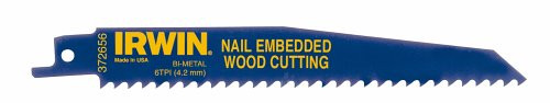Irwin 6" 6TPI Reciprocating Saw Blade