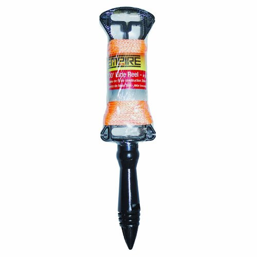 100' Orange Braided Line Reel