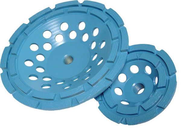 7 x 5/8-11 Star Blue Cup Grinder