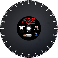 12" x .125 x 1 Vacuum Bonded Diamond Blade