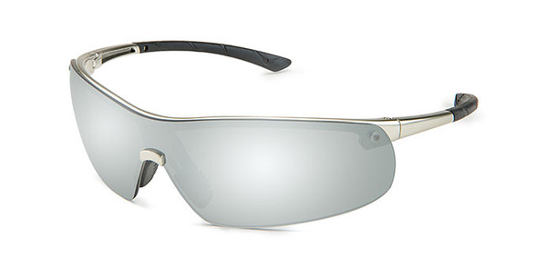 Ingot™ PolyCarbonate Gunmetal Frame Silver Mirror Glasses