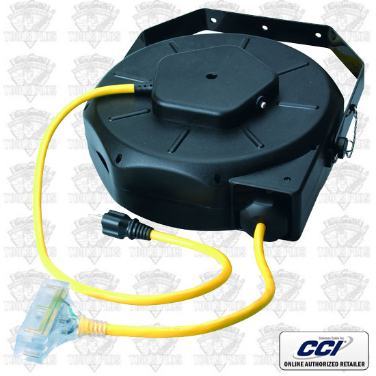 12/3 50' Heavy Duty Extension Cord w/ Lighted Tap