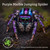 Purple Marble Jumping Spiders