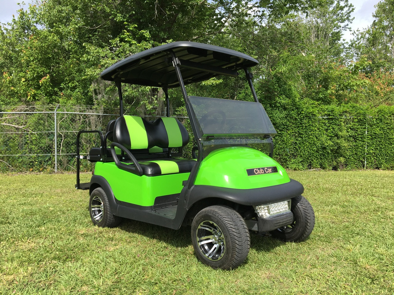 Club Car Precedent 4 Passenger Lime Green Golf Cart -#18NL-LG from