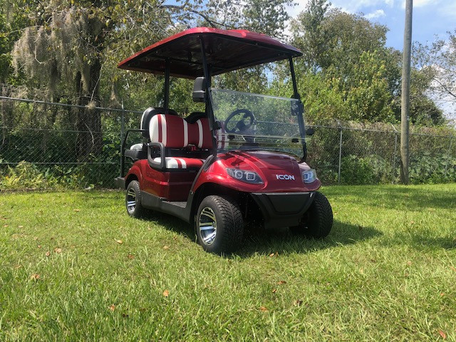 Icon Golf Bag Attachment for Rear Facing Seats Performance Golf Carts