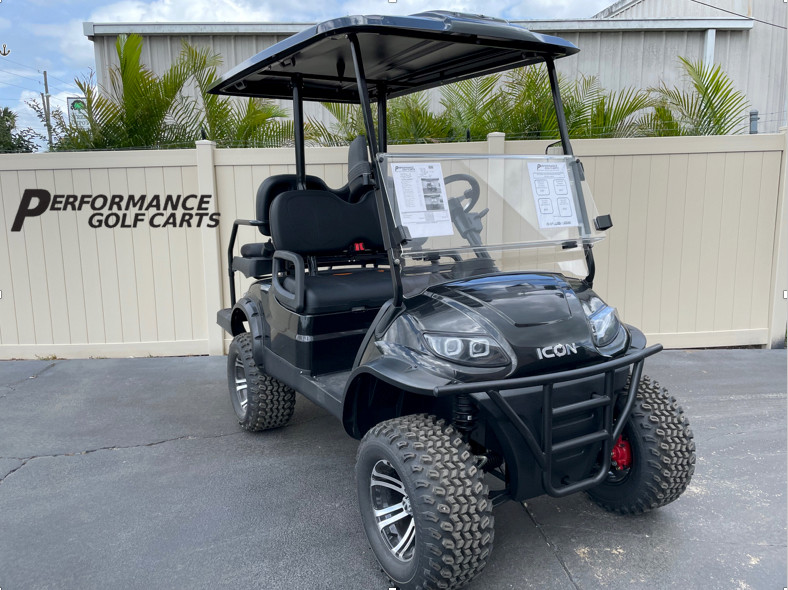 Icon Golf Bag Attachment for Rear Facing Seats Performance Golf Carts