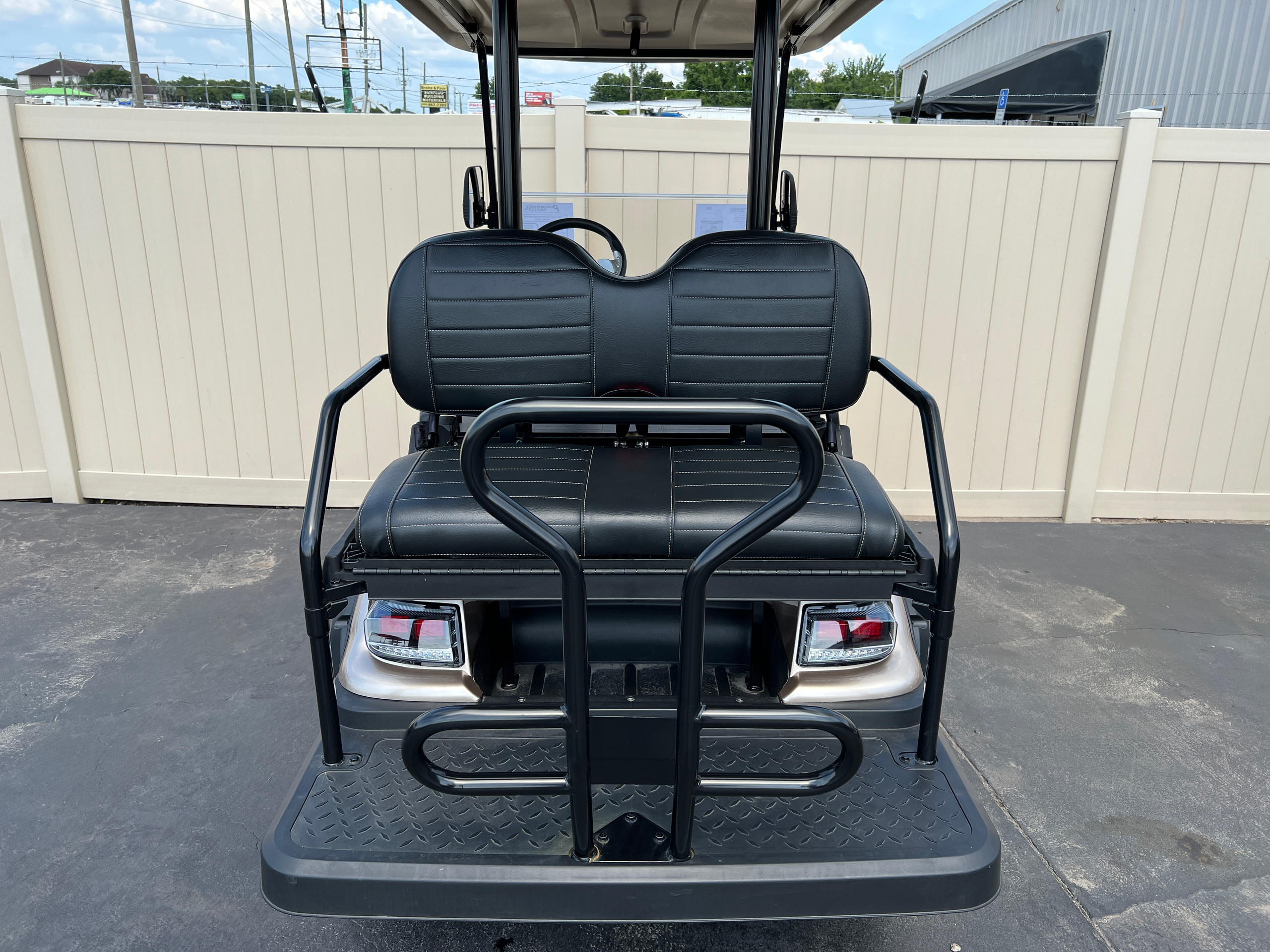 Champagne ICON i40L Custom Golf Cart Performance Golf Carts