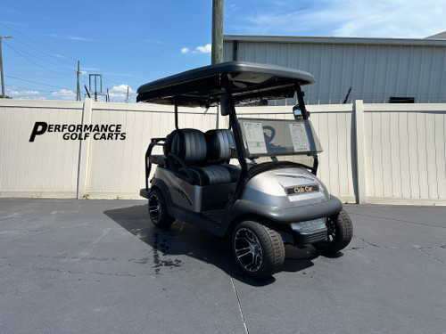 Club Car Precedent 4 Passenger Silver Golf Cart-#4328A