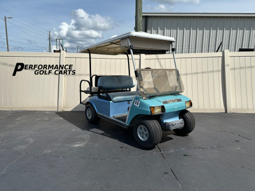 Club Car DS 4 Passenger Blue Golf Cart -#4310A