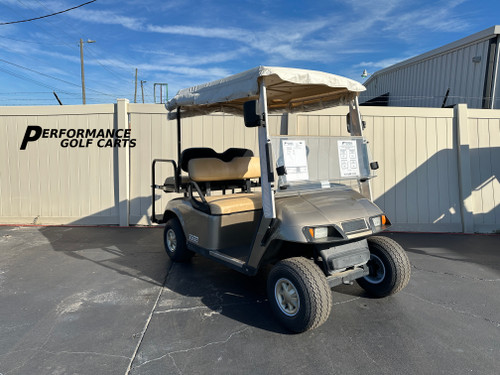 EZGO TXT 4 Passenger Gold Golf Cart -#4445A