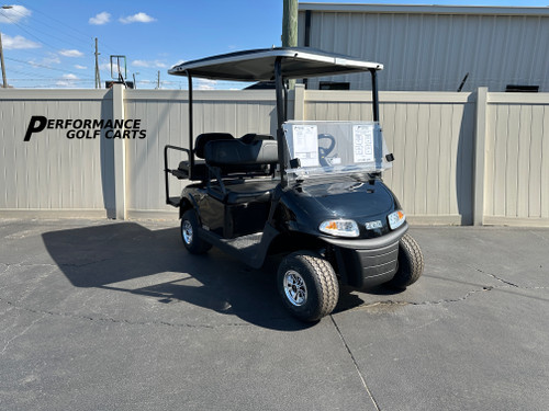 EZGO RXV 4 Passenger Black Golf Cart 