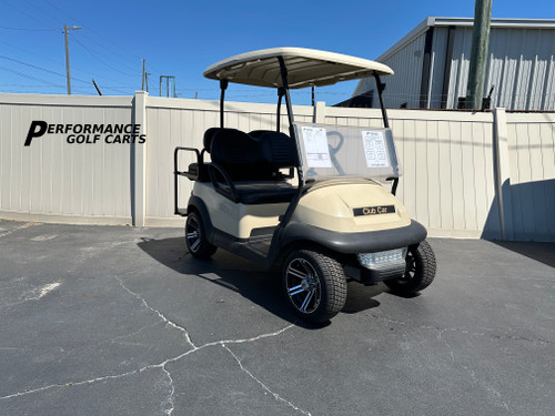 Club Car Precedent 4 Passenger Beige GAS Golf Cart-#4636A 