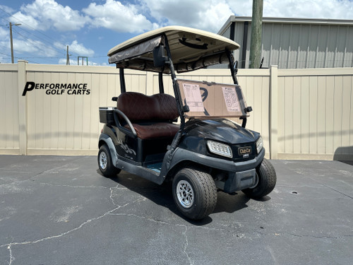 Club Car Tempo 2 Passenger Black Golf Cart-#4678A