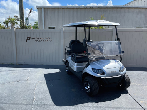 ICON i40 4 Passenger Silver Golf Cart