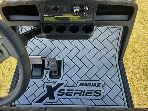 Custom MadJax Floor Mat - Herringbone Pattern