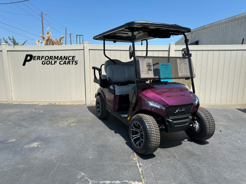 MADJAX X Series Storm 4 Passenger Amethyst Golf Cart-#3630