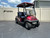 Club Car Precedent 2 Passenger Burgundy Golf Cart -#4673A