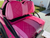 Custom 2 Tone Pink Golf Cart Seats