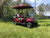 ICON i40 4 Passenger Burgundy Golf Cart