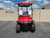 ICON i40L 4 Passenger Lifted Red Golf Cart