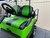 Lime Green and Black Value Seat Covers Golf Cart Custom Seats