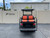 Orange and Black Premium Bolster Golf Cart Custom Seats